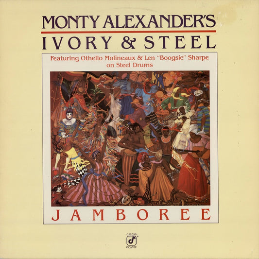 Monty Alexander - Ivory & Steel (CJP-359) 1988 US Picante｜中古LP