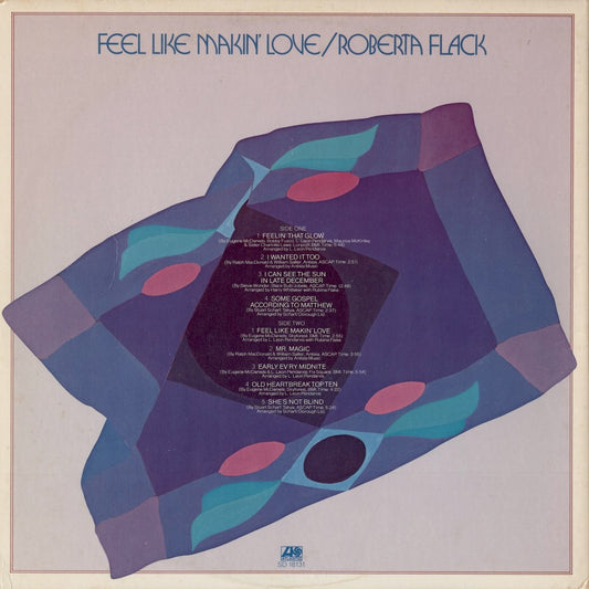 Roberta Flack – Feel Like Makin' Love (SD 18131) LP 1975 US Atlantic | 中古LP