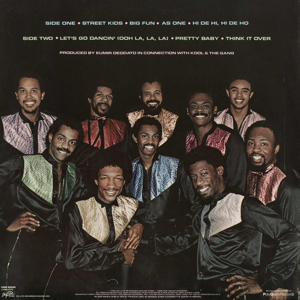 Kool & The Gang - As One (DEP-8505) 1982 US De-Lite｜中古LP