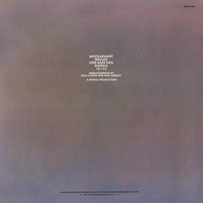 Ron Carter – Pastels (SMJ-6162) LP 1977 JPN Milestone | 中古LP