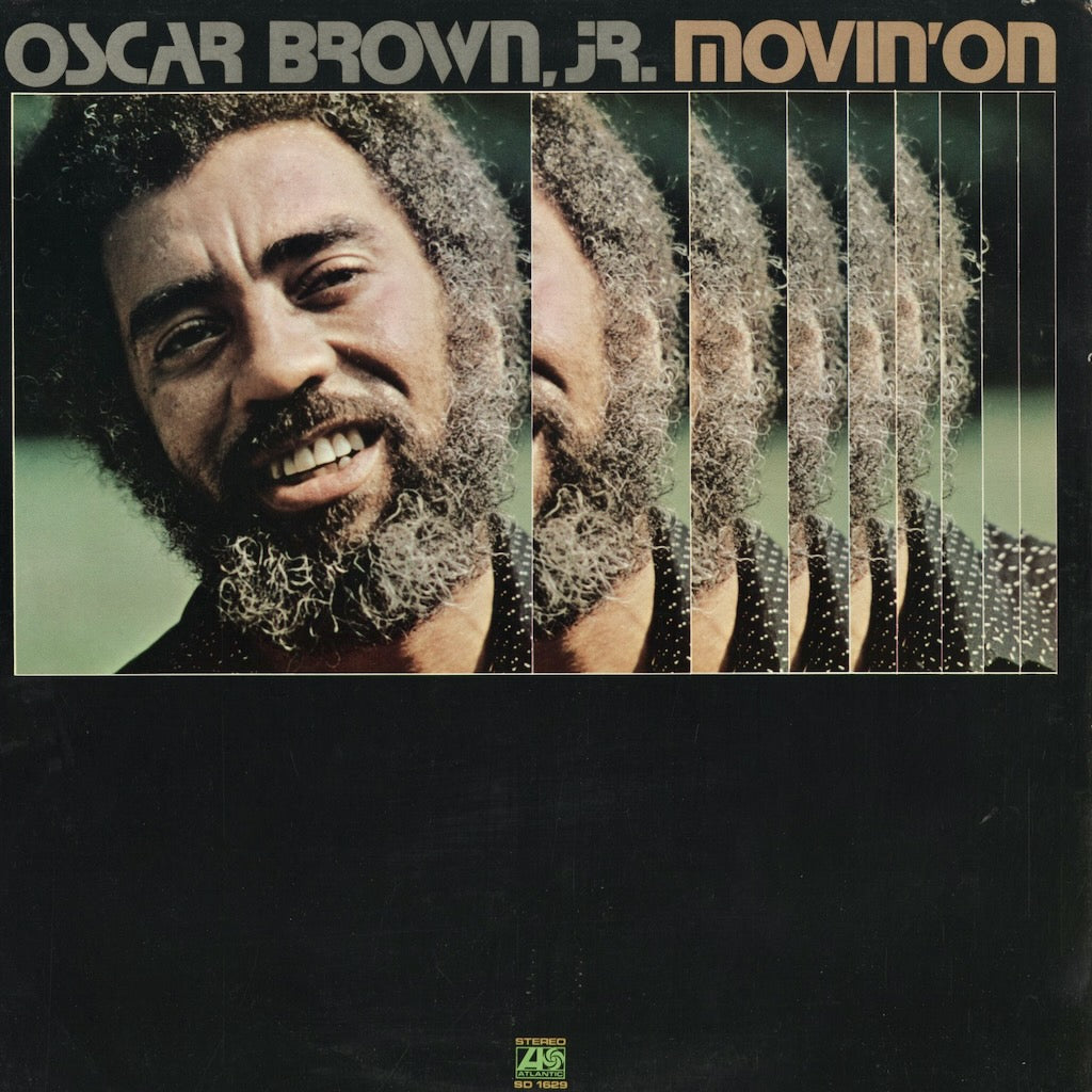 Oscar Brown Jr. - Movin' On (SD 1629) 1972 US Atlantic｜中古LP