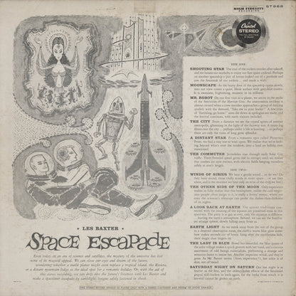 Les Baxter - Space Escapade (ST-968) LP 1958 US Capitol｜中古LP