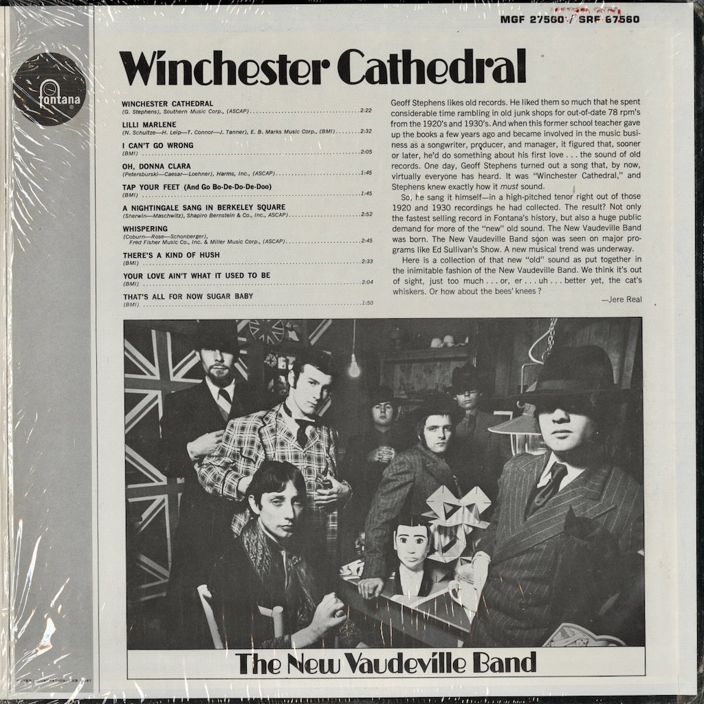The New Vaudeville Band / ニュー・ヴォードヴィル・バンド / Winchester Cathedral (MGF 27560)