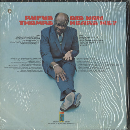 Rufus Thomas / ルーファス・トーマス / Did You Heard Me? (STS 3004)