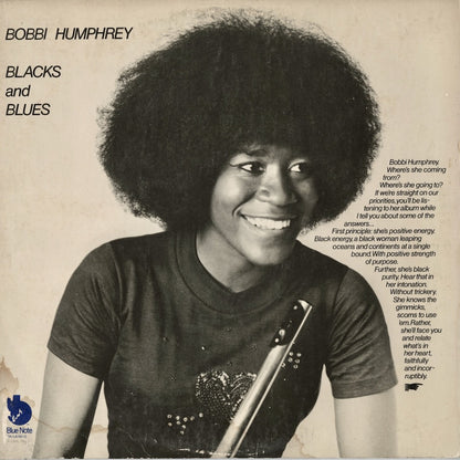 Bobbi Humphrey / ボビー・ハンフリー / Blacks And Blues (BN-LA142-G)