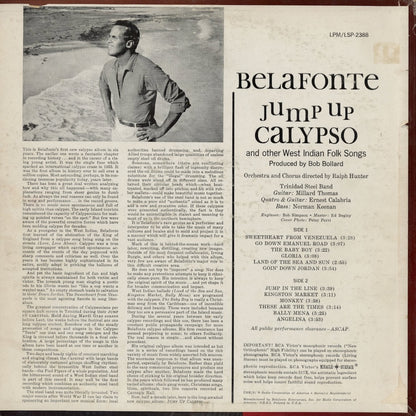 Harry Belafonte - Jump Up Calypso (LSP-2388) LP 1961 US RCA Victor｜中古LP
