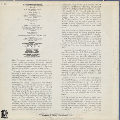 George Duke / ジョージ・デューク / Save The Country (LST-11004)