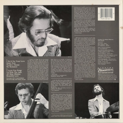 Bill Evans - The Paris Concert, Edition One (60164) 1983 US Elektra Musician｜中古LP