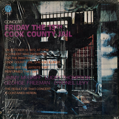 Jimmy McGriff - Friday The 13th Cook County Jail (GM 515) LP 1974 US Groove Merchant｜中古LP