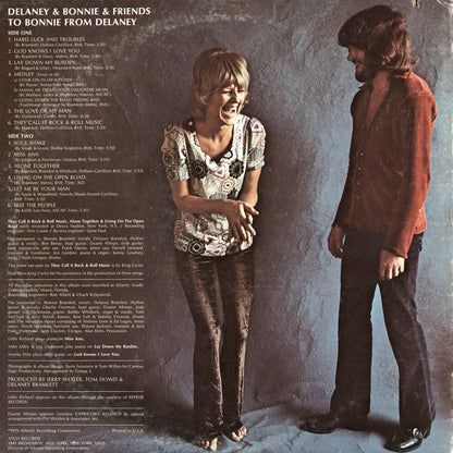 Delaney & Bonnie / デラニー・アンド・ボニー / To Bonnie From Delaney (SD33-341)