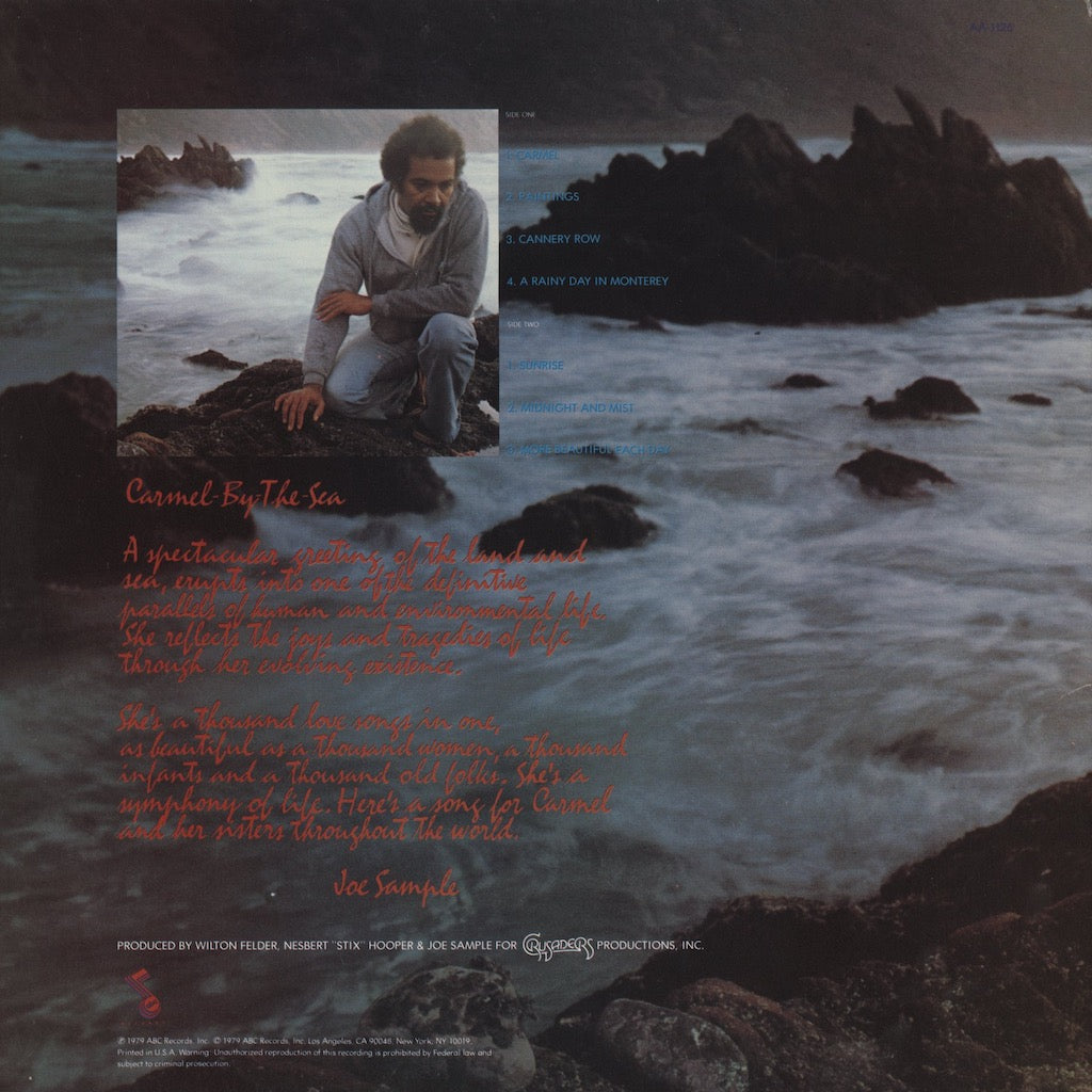 Joe Sample / ジョー・サンプル / Carmel (AA-1126)