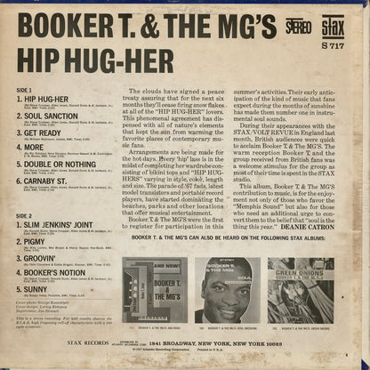 Booker T. & The M.G.'s - Hip Hug Her (S717) 1967 US Stax｜中古LP
