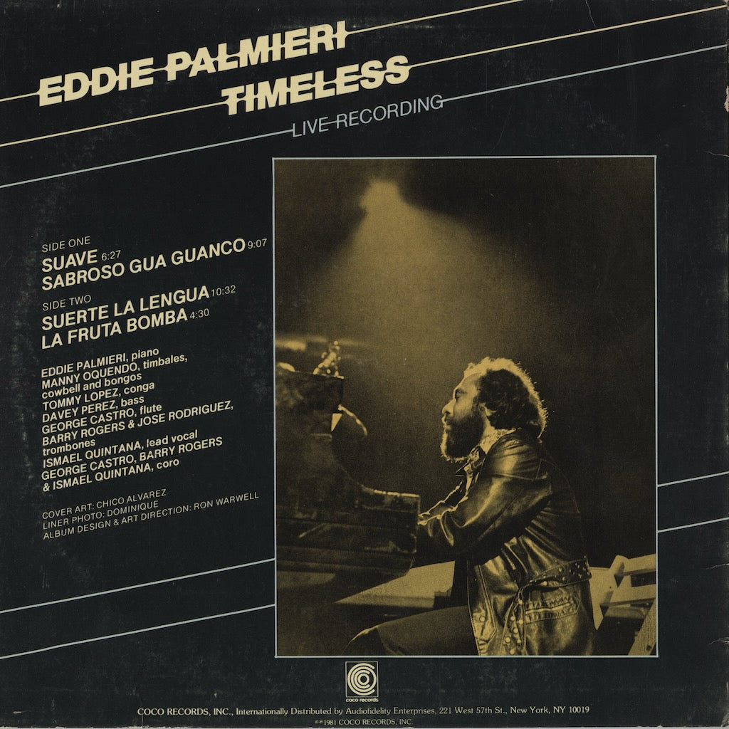 Eddie Palmieri - Timeless LP 1981 US Coco Sabroso Gua Guanco