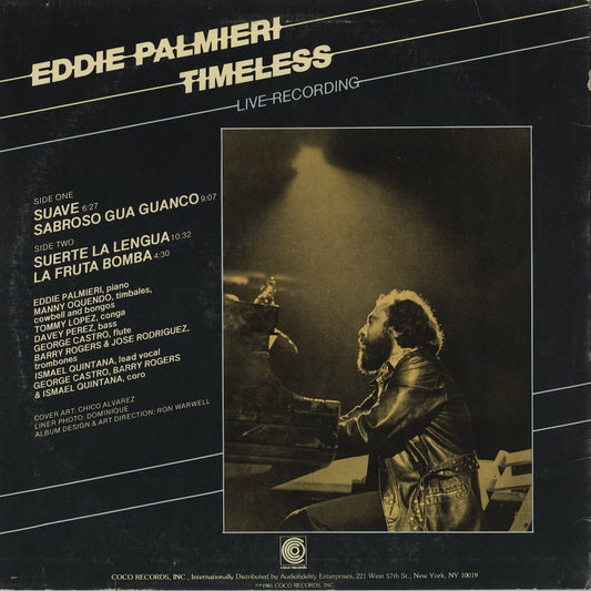 Eddie Palmieri / エディ・パルミエリ / Timeless - Live Recording (CLP 163)