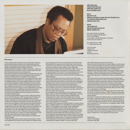 Dave Pike With The Cedar Walton Trio / デイヴ・パイク / Pike's Groove (POLP-25004)