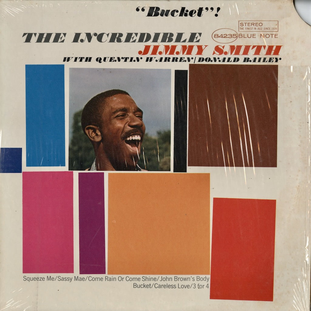Jimmy Smith - Bucket (BST 84235) LP 1966 US Blue Note