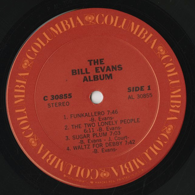 Bill Evans / ビル・エヴァンス / The Bill Evans Album (C 30855 