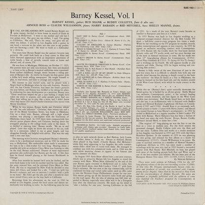 Barney Kessel / バーニー・ケッセル / Easy Like (OJC-153)