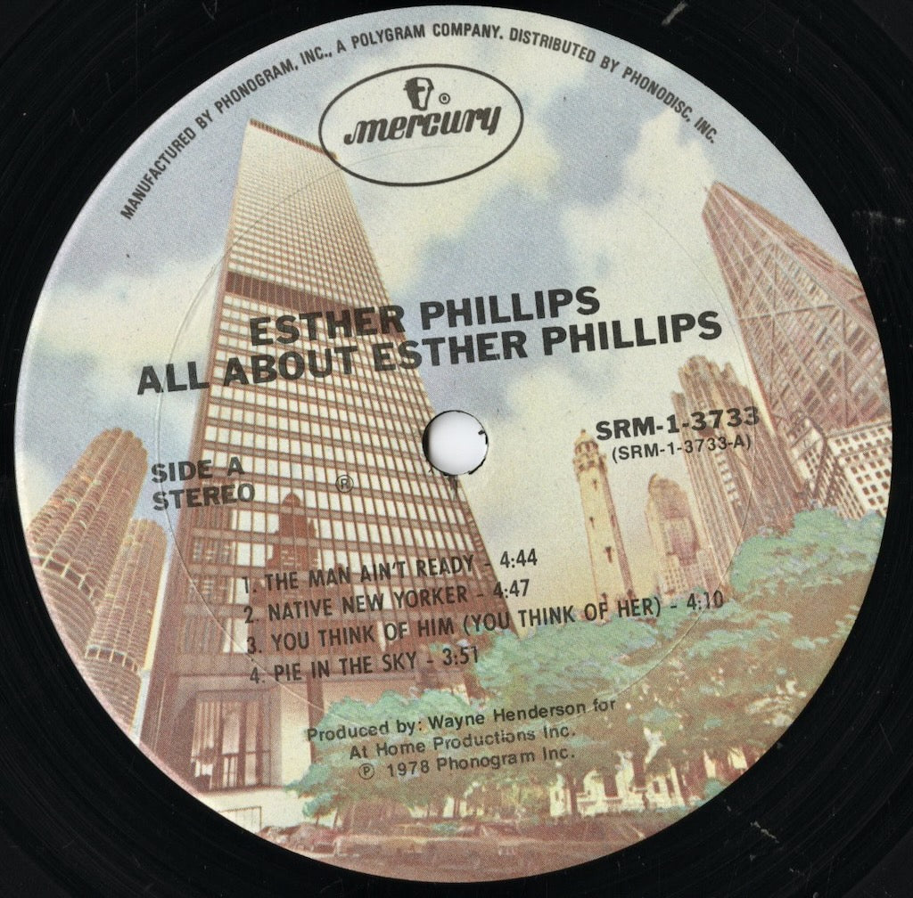 Esther Phillips / エスター・フィリップス / All About (SRM-1-3733)