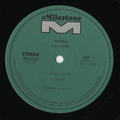 Ron Carter – Pastels (SMJ-6162) LP 1977 JPN Milestone | 中古LP