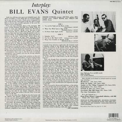 Bill Evans / ビル・エヴァンス / Interplay (OJC-308)