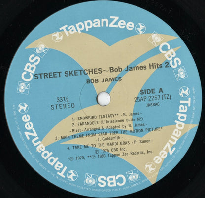 Bob James – Street Sketches (25AP2257) LP 1981 JPN TappanZee / CBS Sony｜中古LP