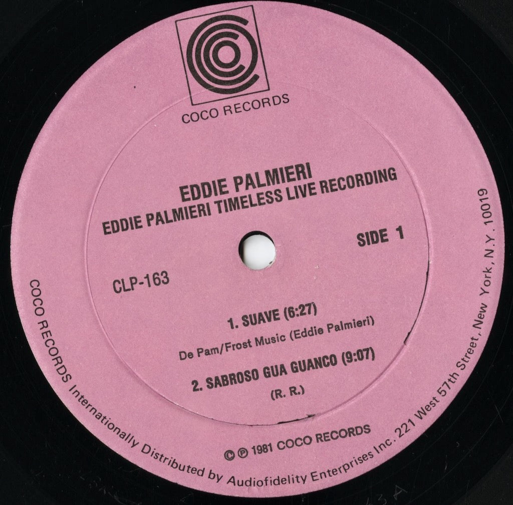 Eddie Palmieri / エディ・パルミエリ / Timeless - Live Recording (CLP 163)