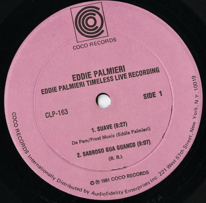 Eddie Palmieri / エディ・パルミエリ / Timeless - Live Recording (CLP 163)