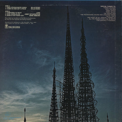 Willie Bobo, Jimmy Witherspoon, Gene Ammons etc... / Live At The Watts Jazz Festival - Volume 1  (AW-2014)