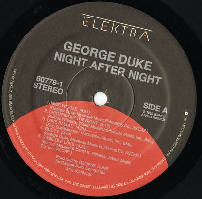George Duke / ジョージ・デューク / Night After Night  (60778-1)