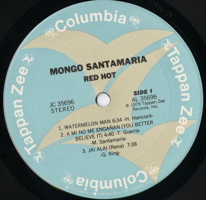 Mongo Santamaria - Red Hot (JC 35696) 1979 US Columbia｜中古LP