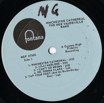 The New Vaudeville Band / ニュー・ヴォードヴィル・バンド / Winchester Cathedral (MGF 27560)