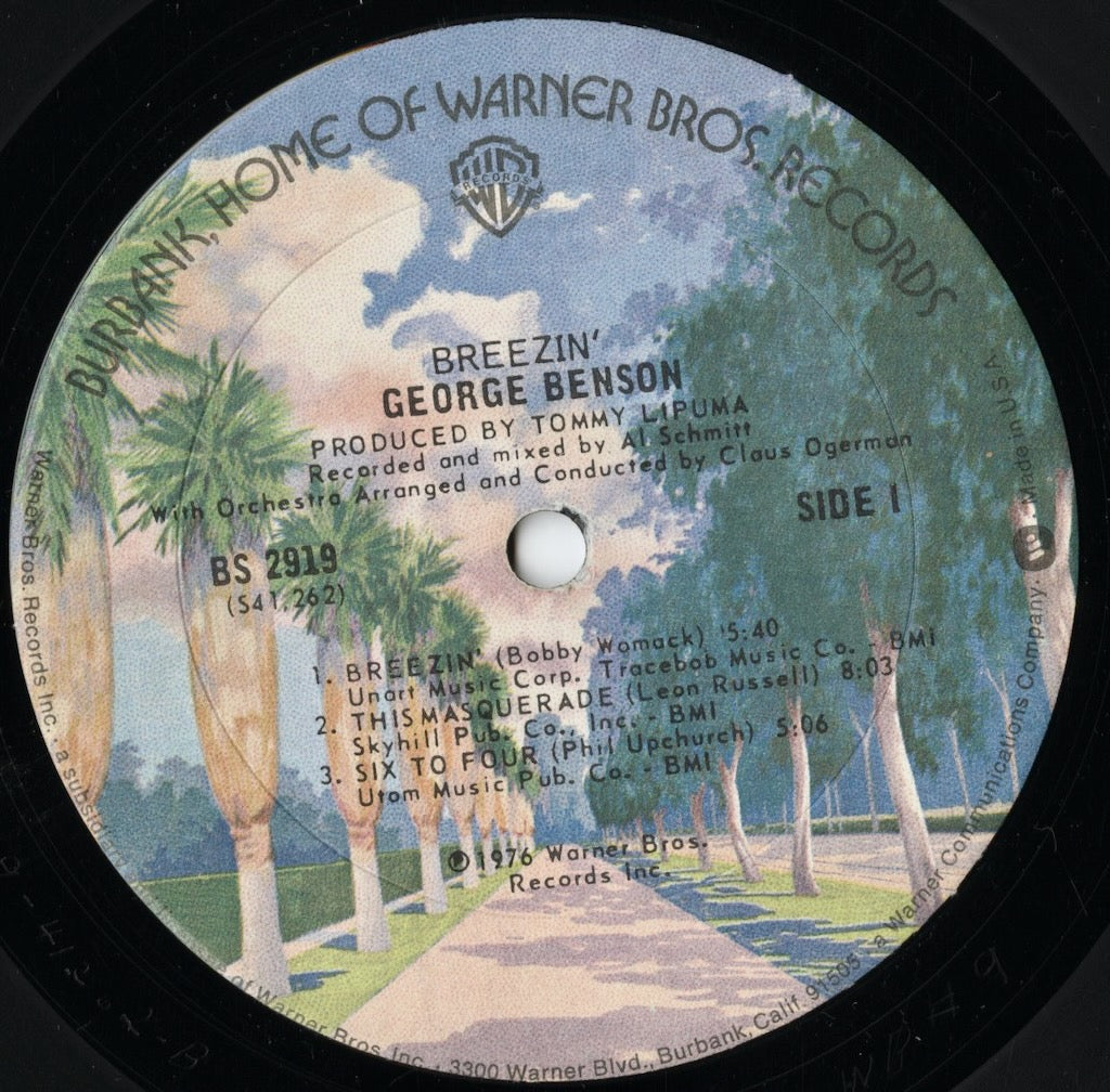 George Benson / ジョージ・ベンソン / Breezin' (BS 2919)