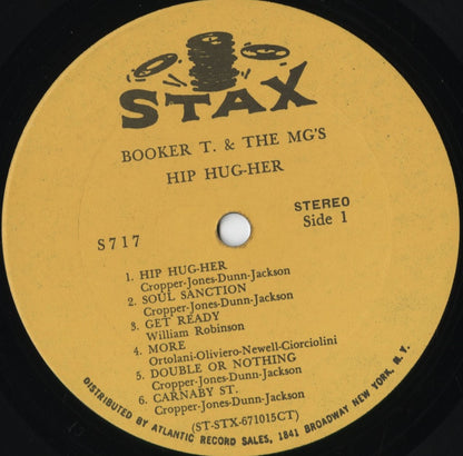 Booker T. & The M.G.'s - Hip Hug Her (S717) 1967 US Stax｜中古LP