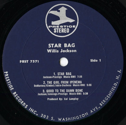 Willis Jackson – Star Bag (PRST 7571) 1968 US Prestige | 中古LP