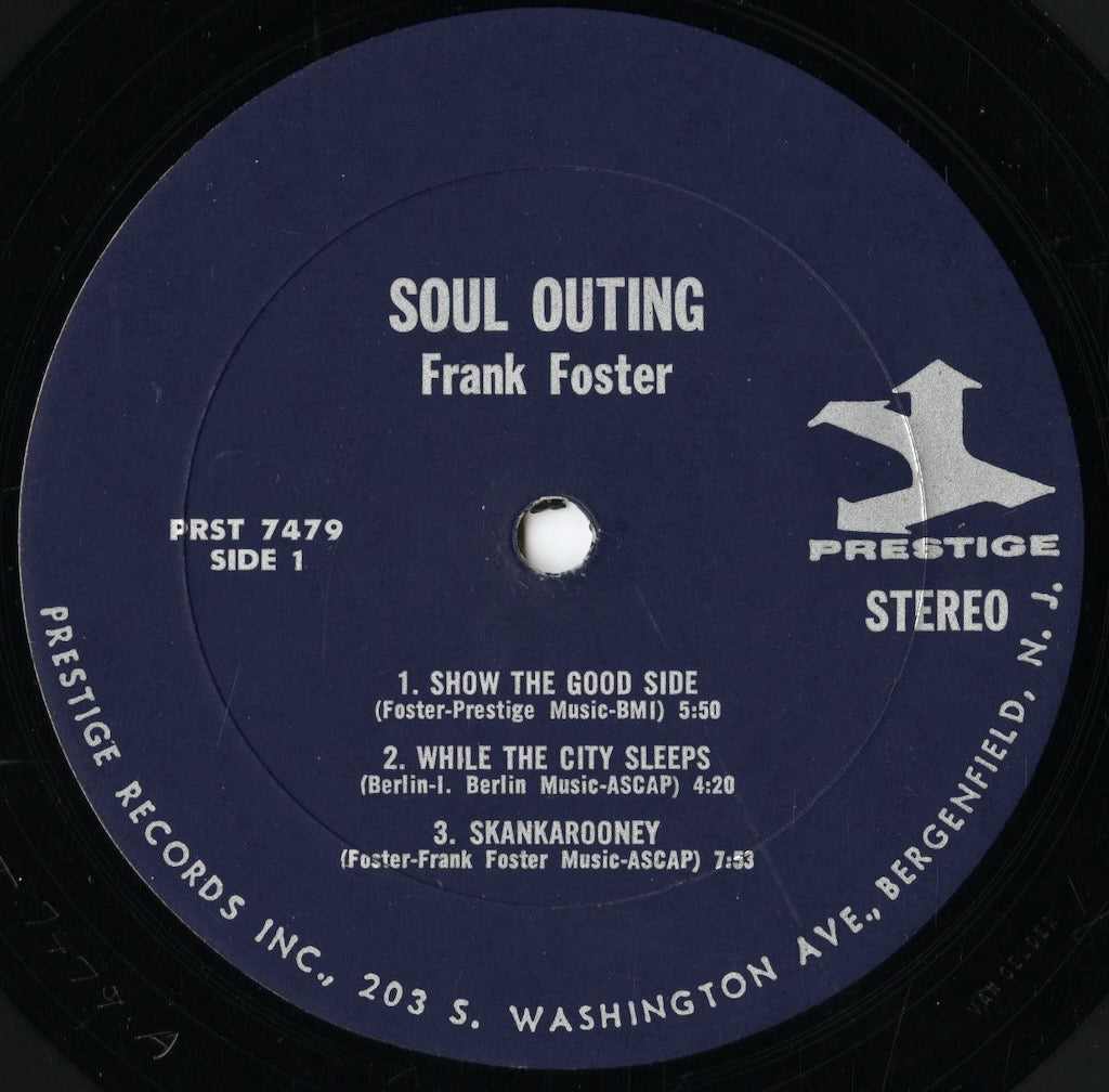Frank Foster - Soul Outing! (PRST 7479) 1967 US Prestige｜中古LP