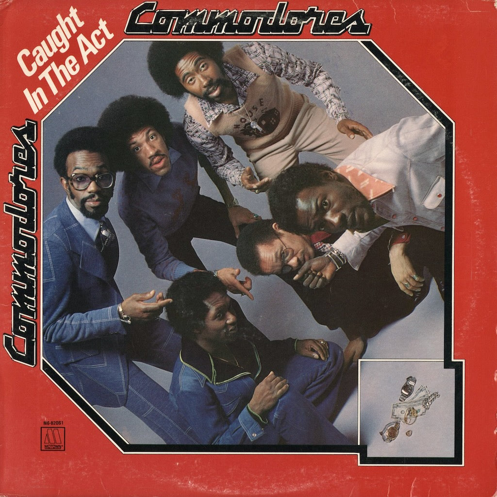 Commodores - Caught In The Act (M6-820S1) 1975 US Motown｜中古LP