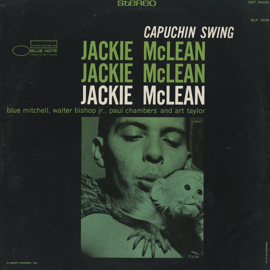 Jackie McLean / ジャッキー・マクリーン / Capuchin Swing (BST 84038)