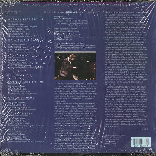 Bill Evans - From The 70's (F-9630) 1984 US Fantasy｜中古LP