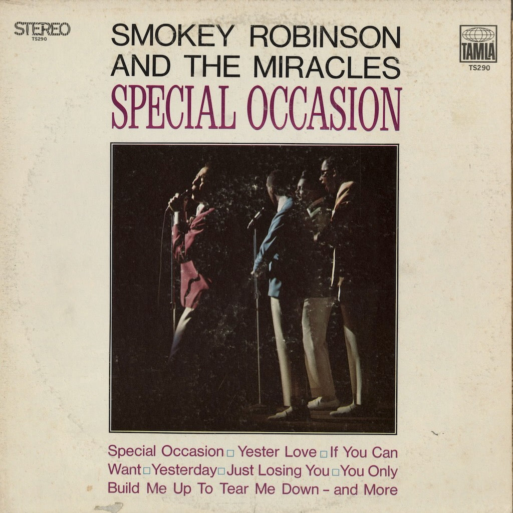 Smokey Robinson & The Miracles - Special Occasion (TS290) LP 1968 US TAMLA｜中古LP