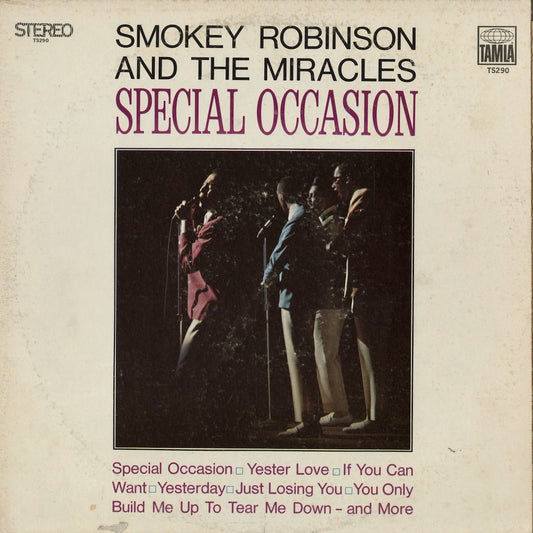 Smokey Robinson & The Miracles - Special Occasion (TS290) LP 1968 US TAMLA｜中古LP