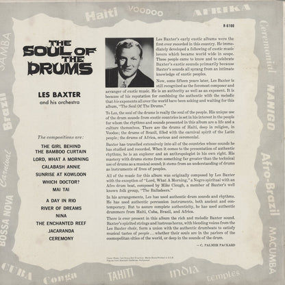 Les Baxter And His Orchestra - The Soul Of The Drums (R-6100) LP 1963 US Reprise｜中古LP