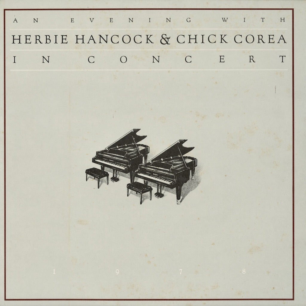 Herbie Hancock & Chick Corea / An Evening With Herbie Hancock & Chick Corea In Concert (40AP 1182~3)