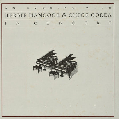 Herbie Hancock & Chick Corea / An Evening With Herbie Hancock & Chick Corea In Concert (40AP 1182~3)