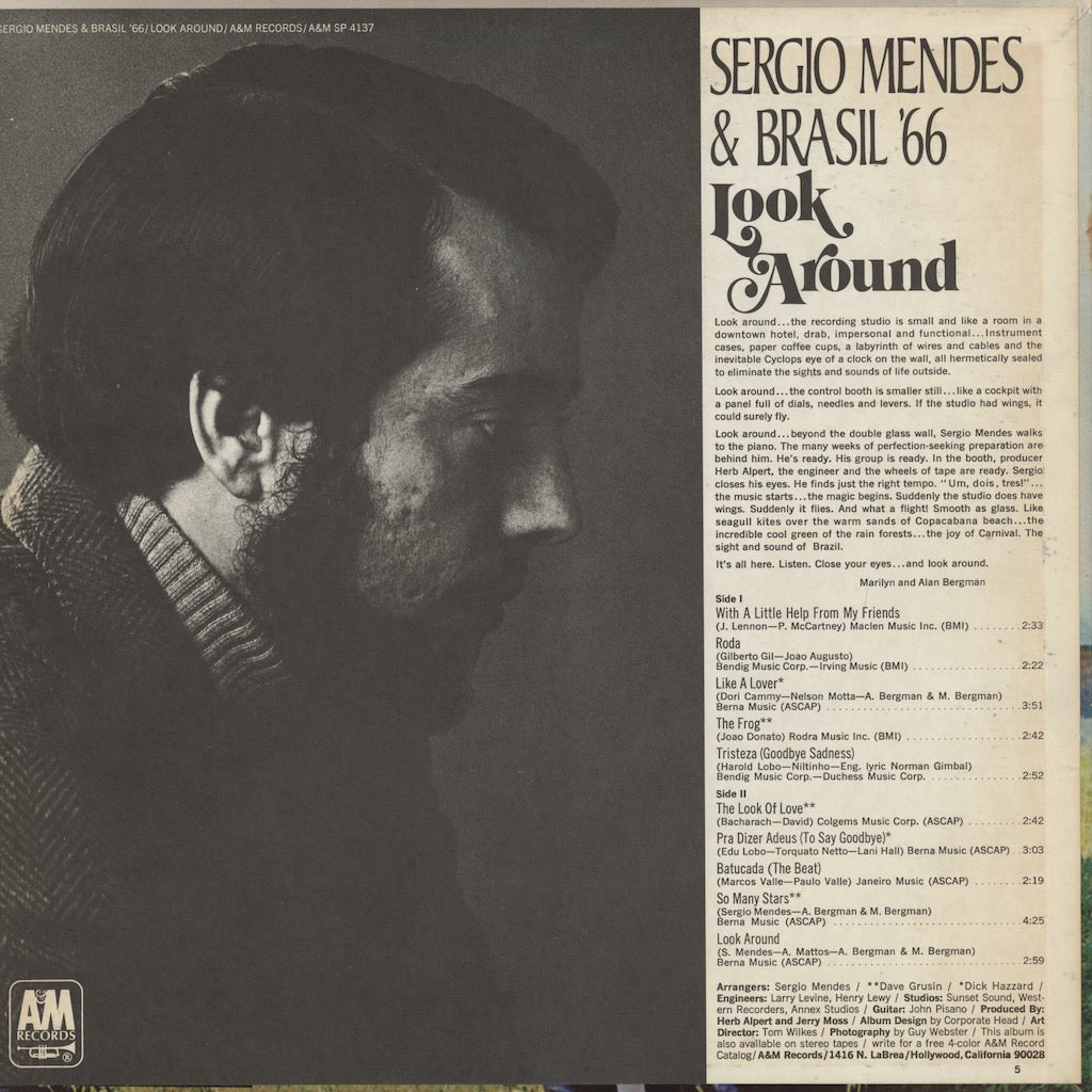 Sergio Mendes / セルジオ・メンデス / Look Around (SP4137)