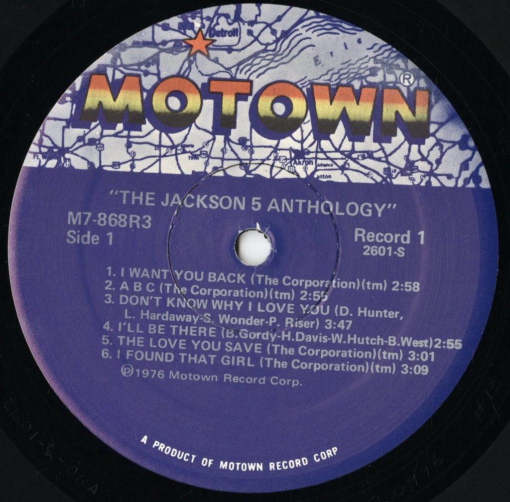 ★ＵＳオリジナル盤他★ジャクソン５＆ ジャーメイン・ジャクソンＬＰ４枚セット M7-868R3 Jackson 5 Anthology 中古レコード 通販 | VOXMUSIC WEBSHOP