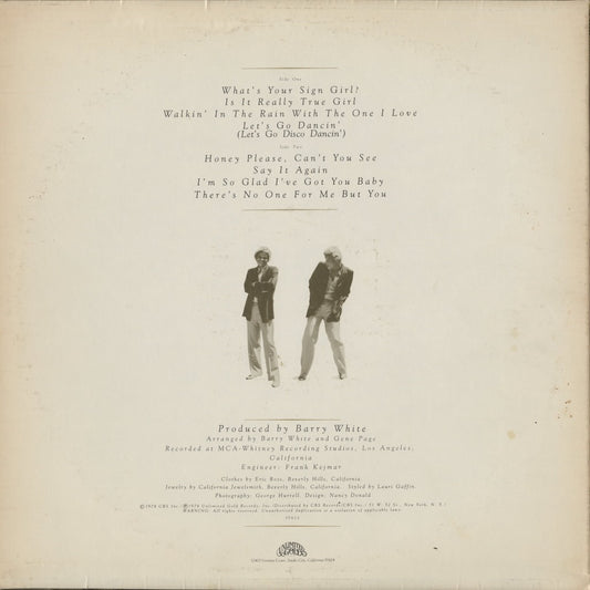 Mr. Danny Pearson / ダニー・ピアソン / Barry White Presents Mr. Danny Pearson (JZ 35633)