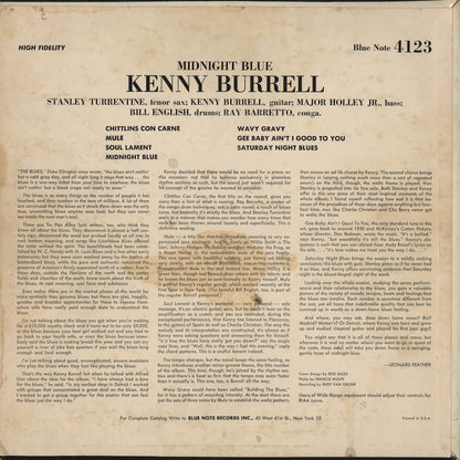 Kenny Burrell / ケニー・バレル / Midnight Blue (BLP 4123)