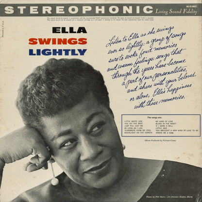 Ella Fitzgerald - Ella Swings Lightly (V6-4021) LP 1960's US Verve｜中古LP
