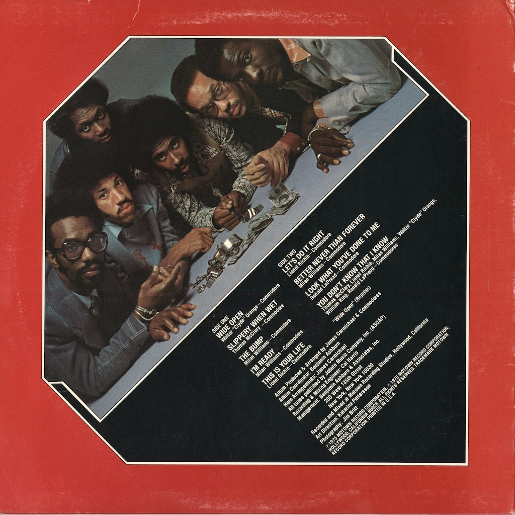 Commodores - Caught In The Act (M6-820S1) 1975 US Motown｜中古LP